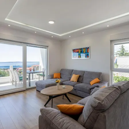 Luxury La Nonna Ana - Heated Pool, Sea View, Near Split