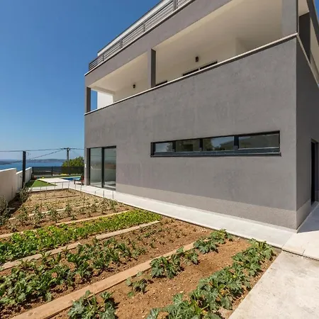 Luxury La Nonna Ana - Heated Pool, Sea View, Near Split